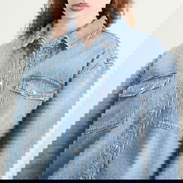 Риза Anine Bing Paxton Denim Shirt Синьо | A-07-11690-WHD9, 5