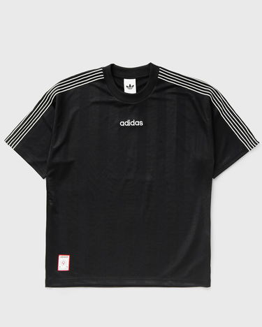 Тениска adidas Performance 90's Striped T-Shirt Черно | JX3068, 1