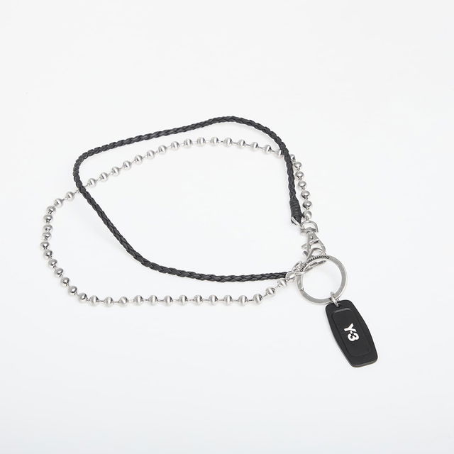 Yohji Yamamoto Braided and Ball Chain Keychain