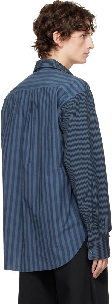 Риза JW Anderson Vertical Striped Long Sleeve Shirt Синьо | SH0370-PG1414, 2