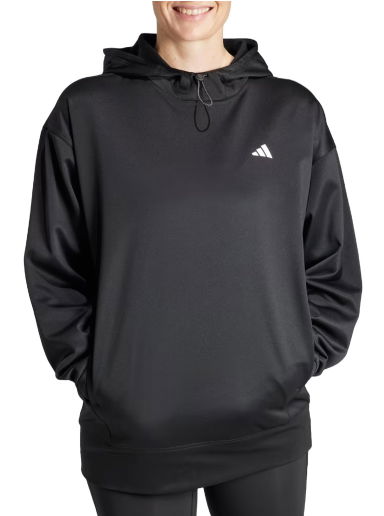 Суитчър adidas Performance Sportswear Aeroready Game and Go Hoodie Черно | im2686