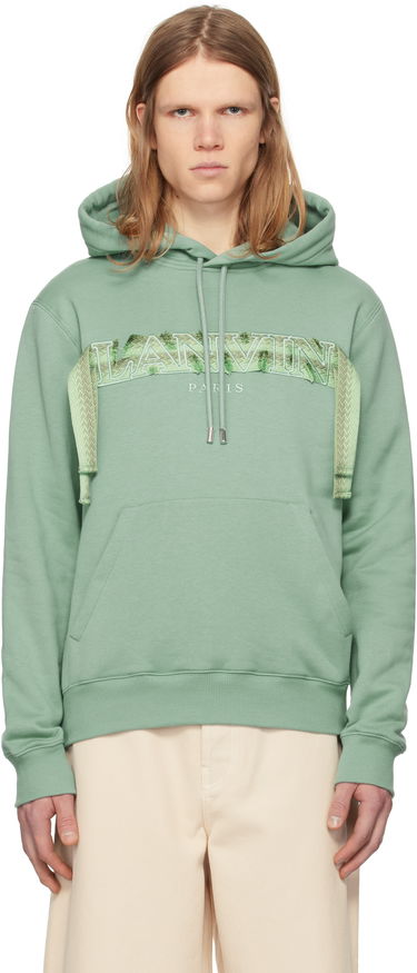 Суитчър LANVIN Lanvin Curb Lace Hoodie Зелено | RM-HO0001-J199-P25, 0