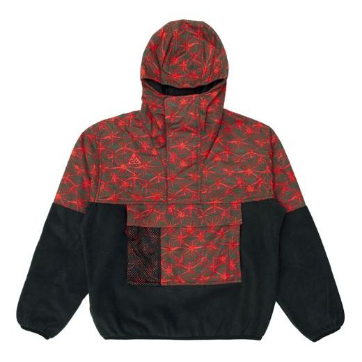 Ветровка Nike ACG Fleece Top with Hood Червено | CK3107-010
