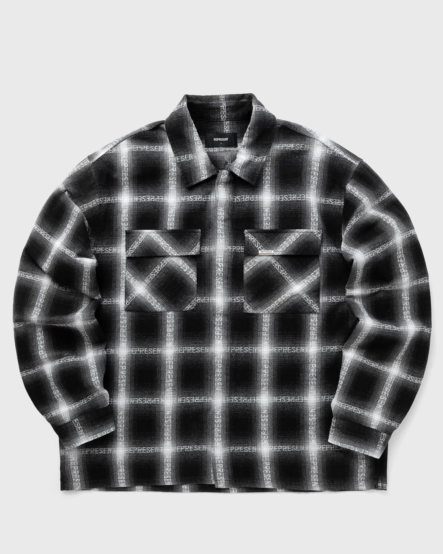 Риза Represent Clo Represent FLANNEL SHIRT Черно | ML2001-07, 0