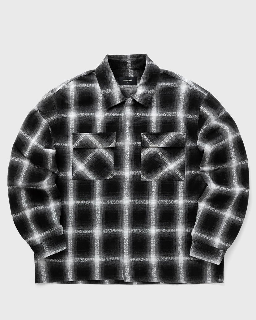 Риза Represent Clo Represent FLANNEL SHIRT Черно | ML2001-07