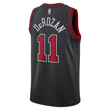 Фланелка Jordan Dri-FIT NBA DeRozan Demar Chicago Bulls Statement Edition 2022 Swingman Jersey Черно | DO9521-010, 3