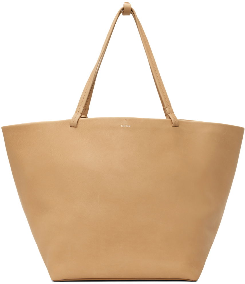 Голяма пазарска чанта The Row Beige XL Park Tote Бежово | W1201-L72, 0