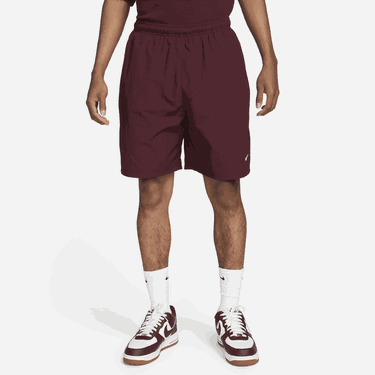 Къси панталони Nike Solo Swoosh Woven Shorts Бургунди | DX0749-681, 0