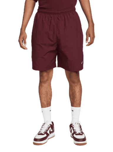 Къси панталони Nike Solo Swoosh Woven Shorts Бургунди | DX0749-681