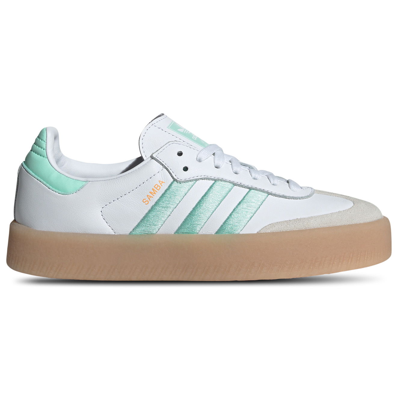 Кецове и обувки adidas Originals Sambae Clear Mint W Бяло | IH7559, 0