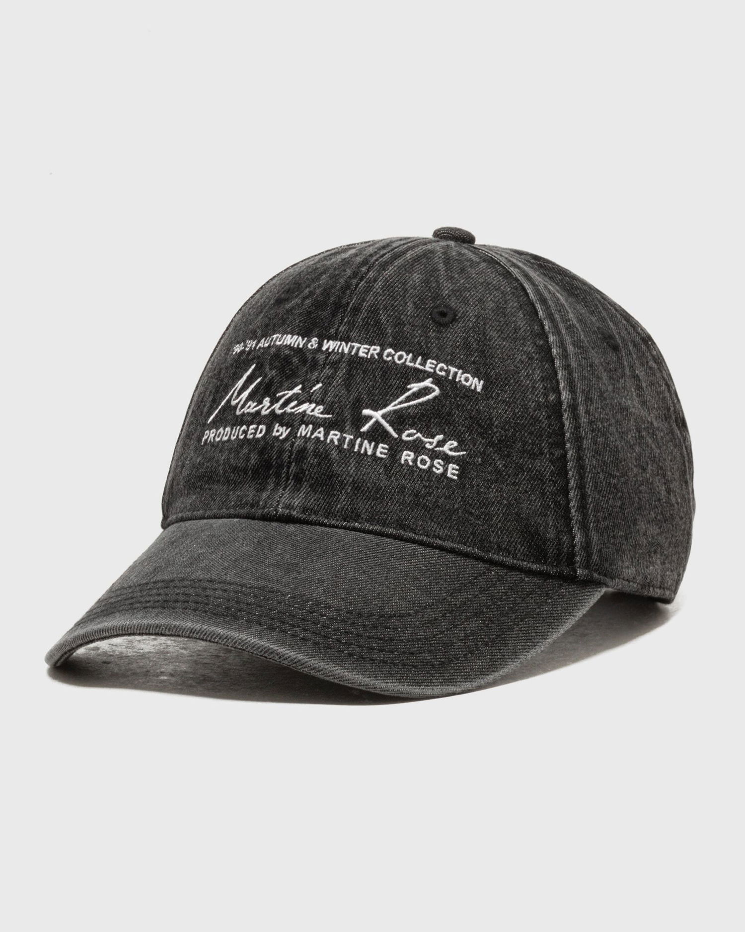 Шапка с козирка Martine Rose Martine Rose Signature Baseball Cap Черно | 1134WP14002-BLK, 1