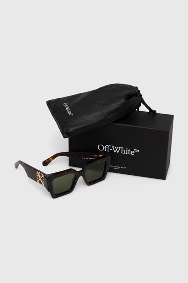 Слънчеви очила Off-White Off-White Square Sunglasses Кафяво | OERI128.556055, 2