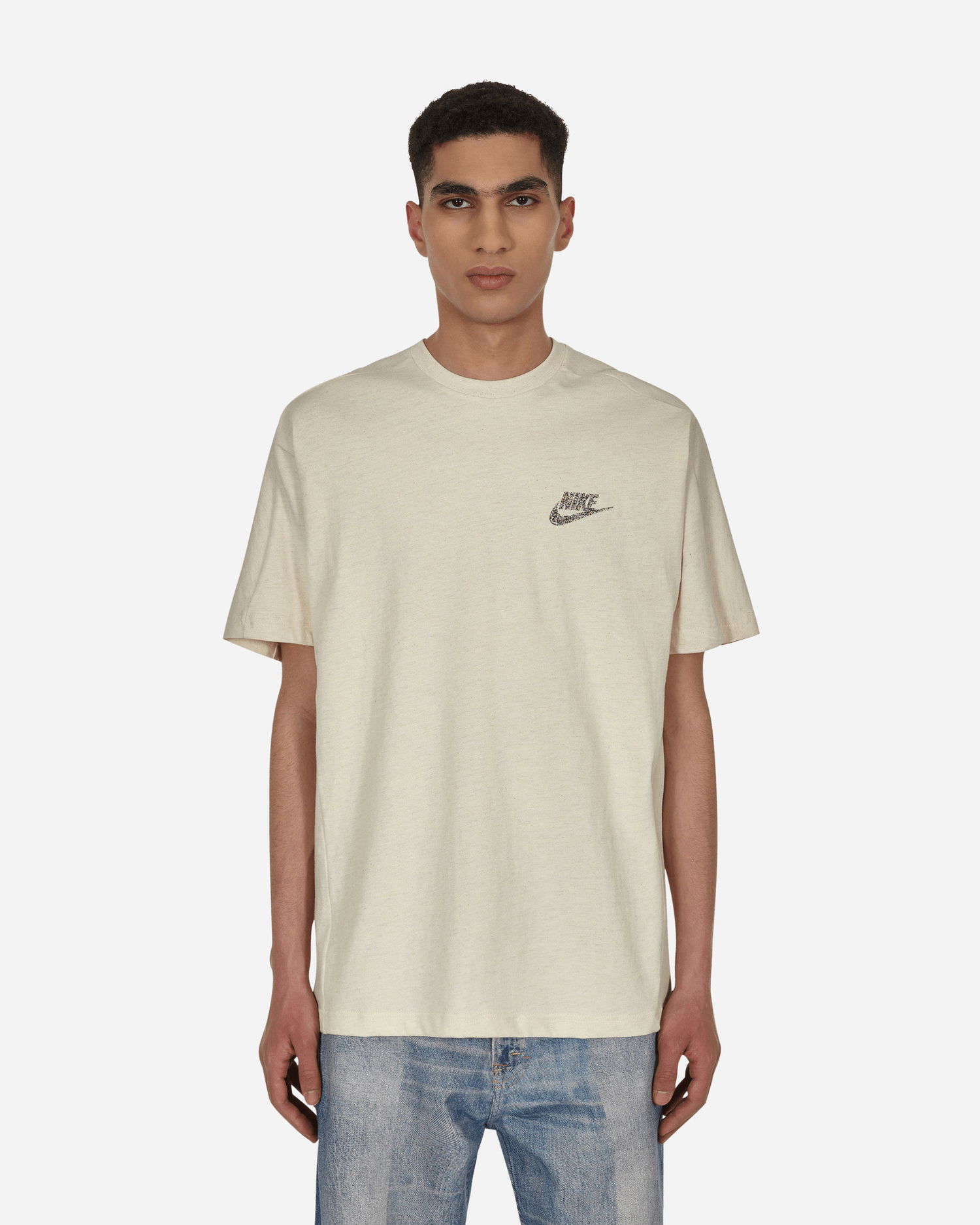 Тениска Nike Recycled Logo T-Shirt Бежово | DM5637-113, 0