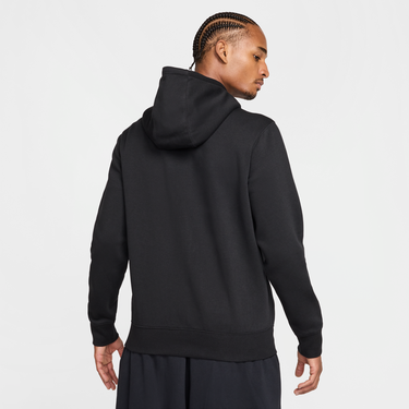Суитчър Nike Nike Club Fleece Full-Zip Hoodie Черно | FN3861-010, 3