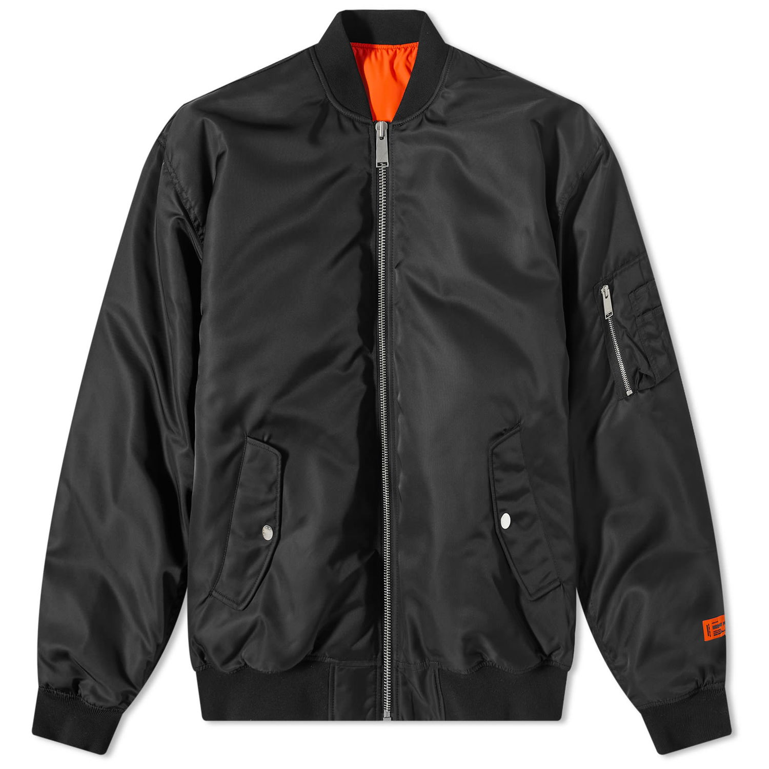 Яке HERON PRESTON 8 Ball Nylon Bomber Jacket Черно | HMEH007S23FAB0011001, 0