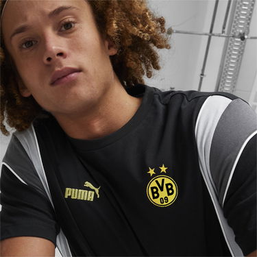 Тениска Puma BVB Dortmund Ftbl Archive T-Shirt Черно | 774263-03, 3