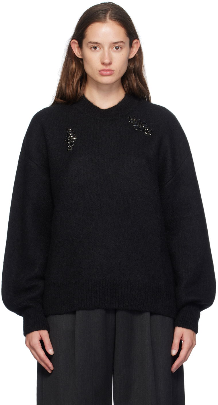 Пуловер Simone Rocha Simone Rocha Embellished Sweater Черно | MIMK4WTB 0657, 0