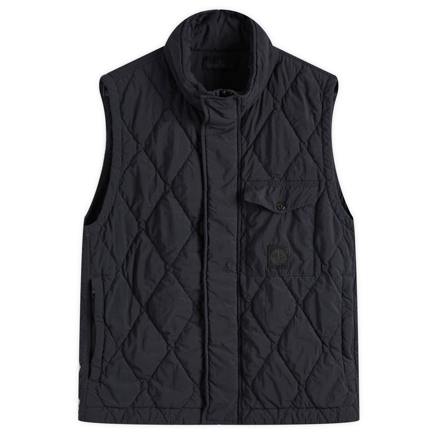 Жилетка Stone Island Ghost Piece PrimaLoft Vest, Size Large Черно | K1S15G100011-V0029, 0