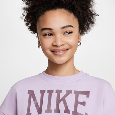 Суитчър Nike Nike Sportswear Club Fleece Crewneck Sweatshirt Лилаво | HJ3373-537, 2