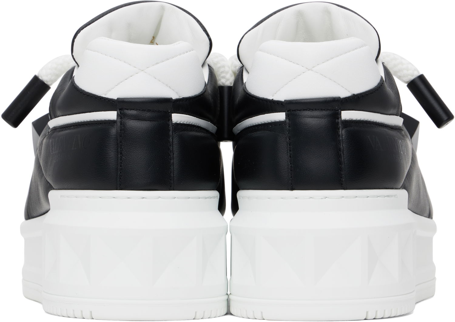 Кецове и обувки Valentino Valentino Garavani One Stud XL Low-Top Черно | 6Y2S0G37WWA, 1