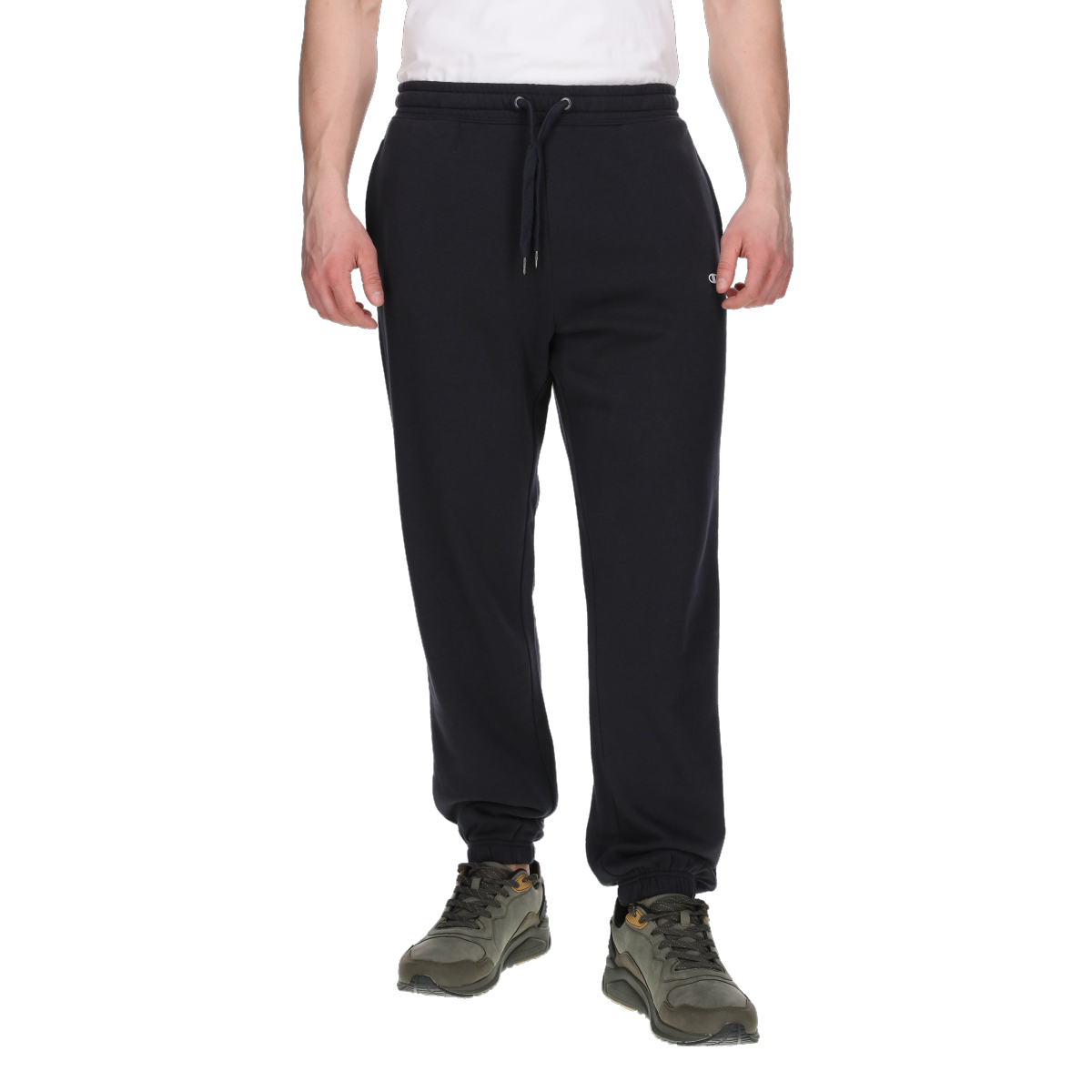 Спортни панталони Champion Basic Drawstring Cuffed Sweatpants Черно | CHA241M126-21, 0