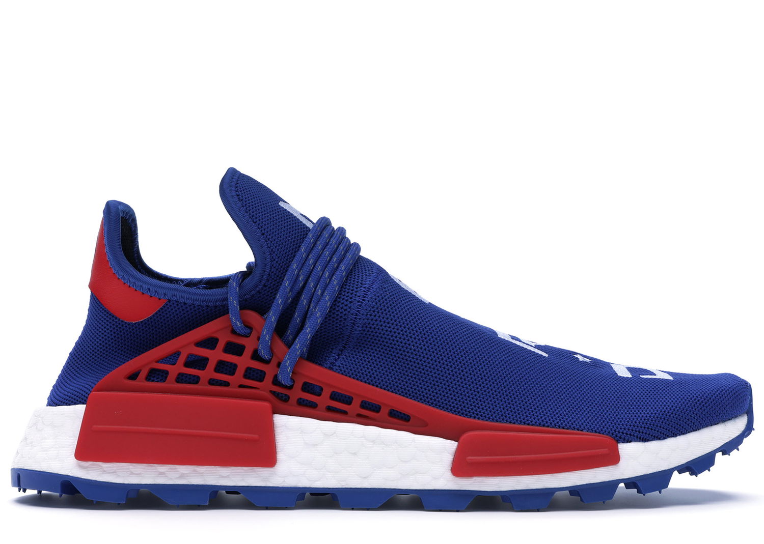 Кецове и обувки adidas Originals NMD Hu Pharrell x Nerd Blue Синьо | EF2682, 0
