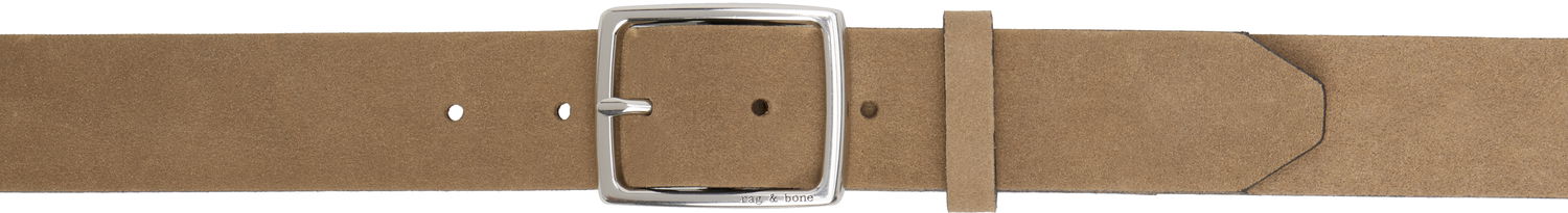 Колани rag & bone Rag & Bone Rugged Suede Belt Бежово | MIA24FB1017SU17, 0