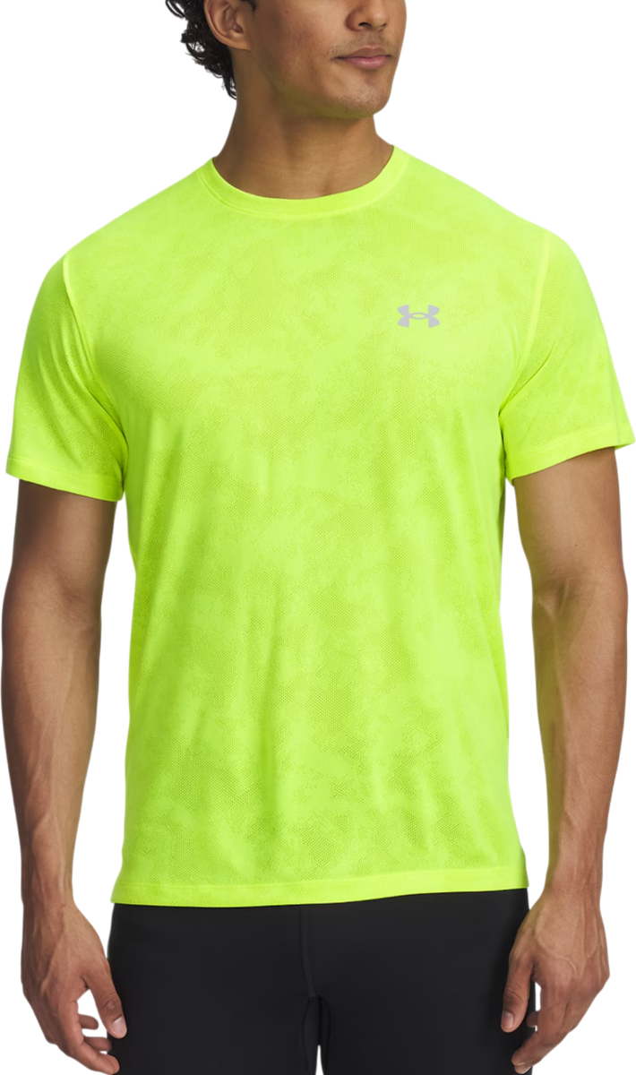 Тениска Under Armour Under Armour UA Launch Camo Short Sleeve T-Shirt Жълто | 6006098-731, 0