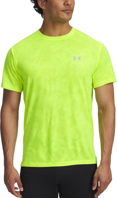 Тениска Under Armour Under Armour UA Launch Camo Short Sleeve T-Shirt Жълто | 6006098-731, 0
