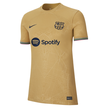 Фланелка Nike Dri-FIT FC Barcelona 2022/23 Stadium Away Jersey Бежово | DJ7770-716, 0