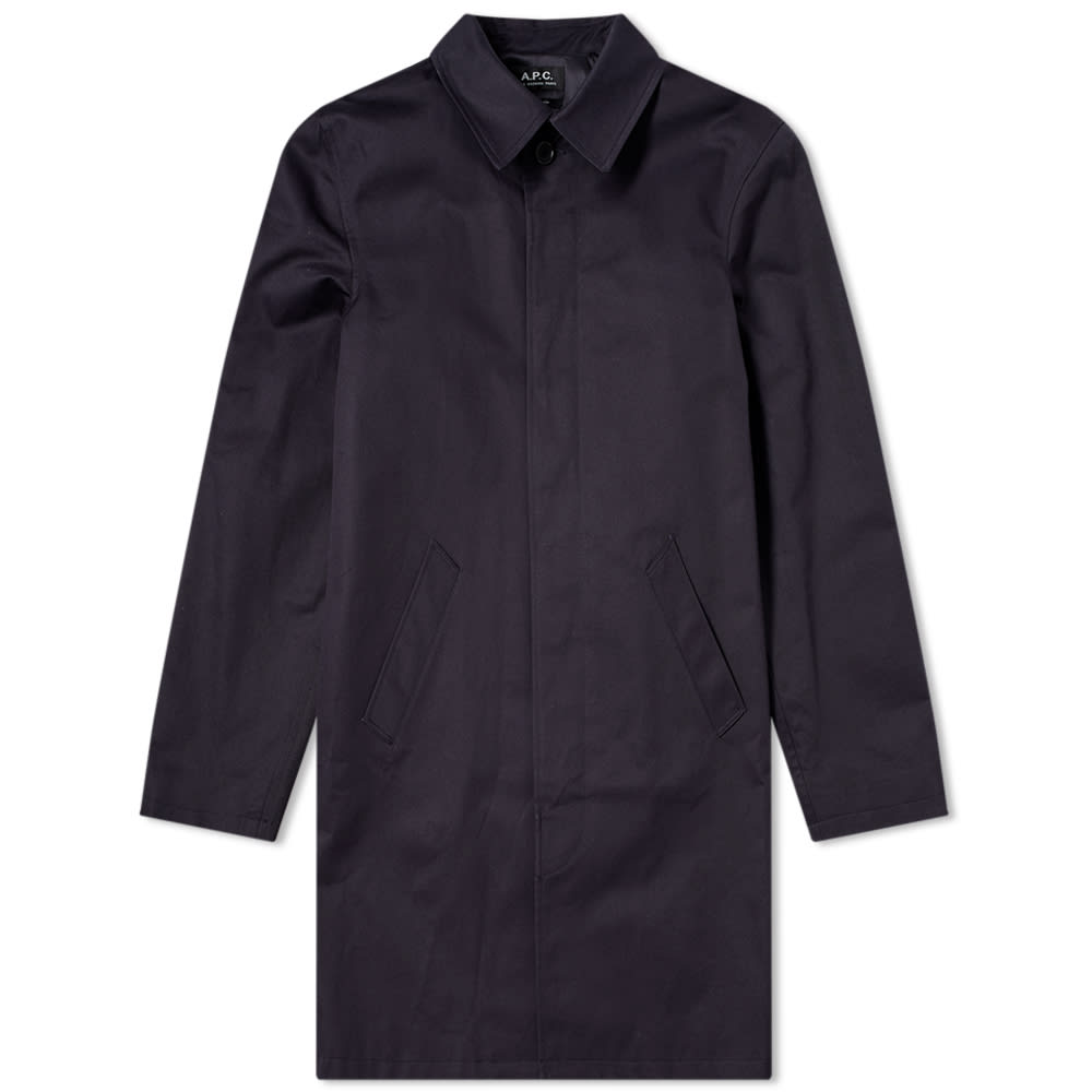 Палта A.P.C. City Coat Тъмно синьо | COZBA-H01103-IAK, 0