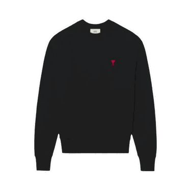 Суитчър AMI Sweatshirt Черно | BFUSW001 730 001, 0