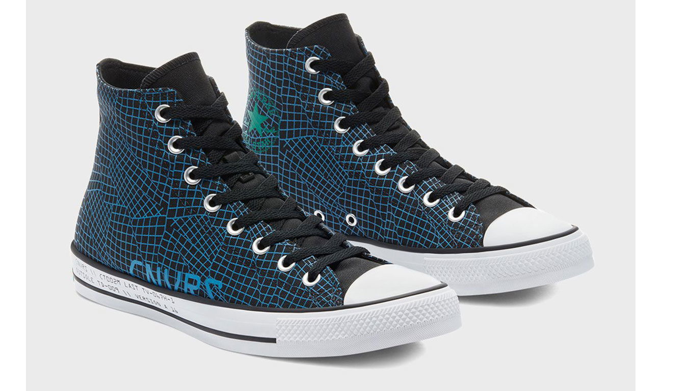 Кецове и обувки Converse Chuck Taylor All Star Topographic Синьо | 170122C, 1