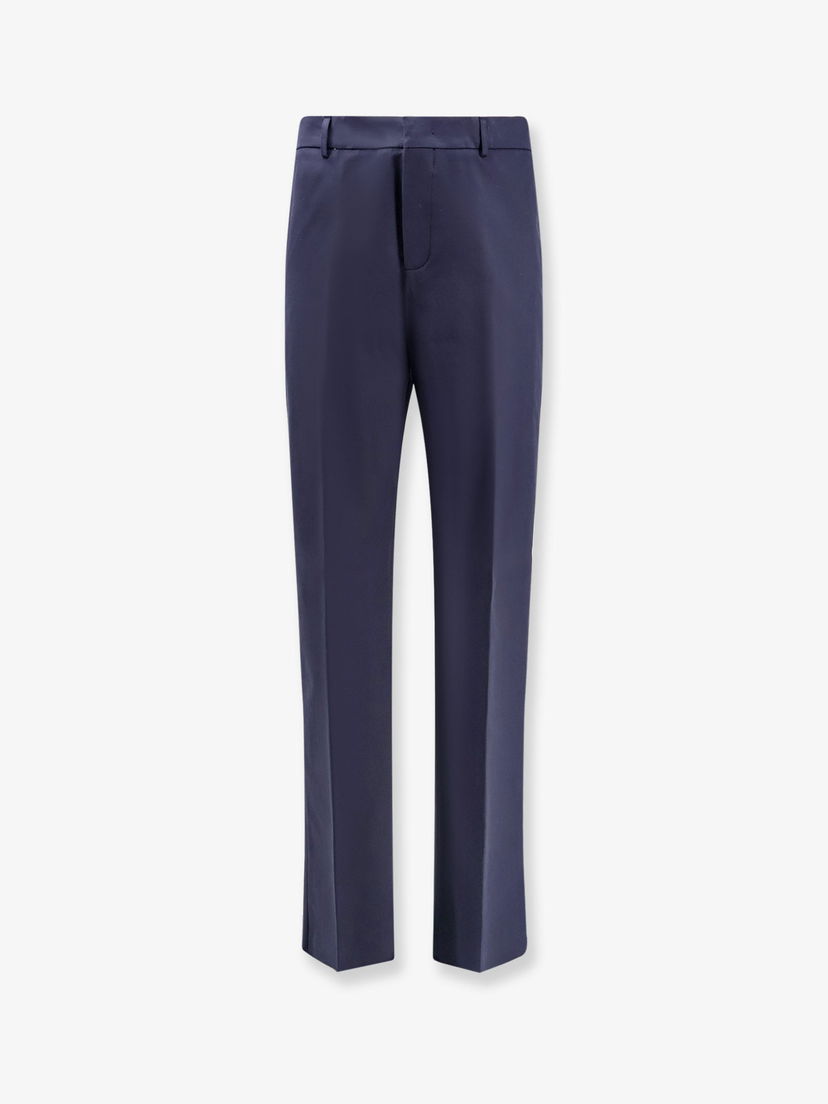 Панталони Loro Piana Straight Leg Formal Trousers Синьо | FAO0445WH52