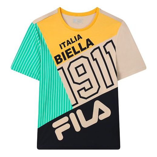 Тениска FILA Contrast Stitching Logo T-Shirt Многоцветен | F11M128164F-ZA