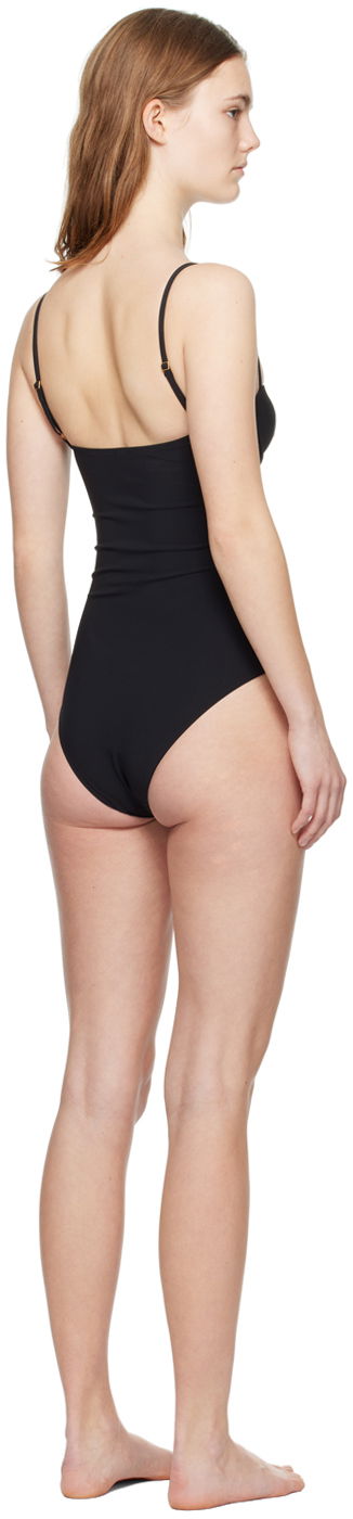 Бански TOTEME Bra One-Piece Swimsuit Черно | 212-843-795, 2