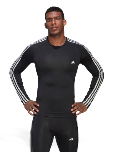 Techfit 3-Stripes Training Long Sleeve