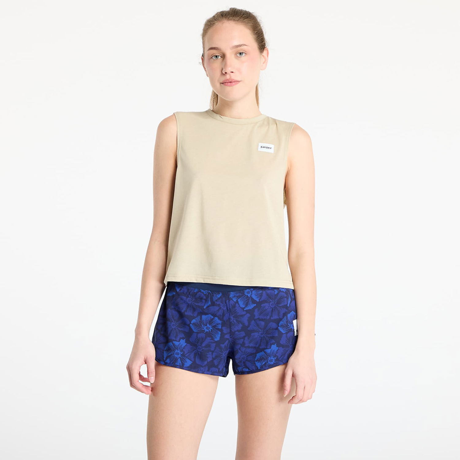 Потник Saysky SAYSKY Women's Clean Motion Tank Top Бежово | XWRSI51C801, 0