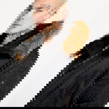 Яке бомбър Alpha Industries Heritage Faux Fur Hooded Bomber Jacket XXL Черно | 100105-03, 1