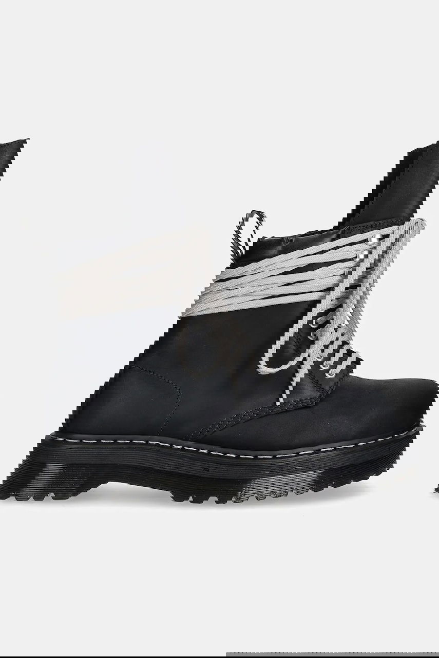 Кецове и обувки Rick Owens Rick Owens DRKSHDW x Dr. Martens Quad Sole Steel Toe Boot Черно | DM02E6813.9001, 1