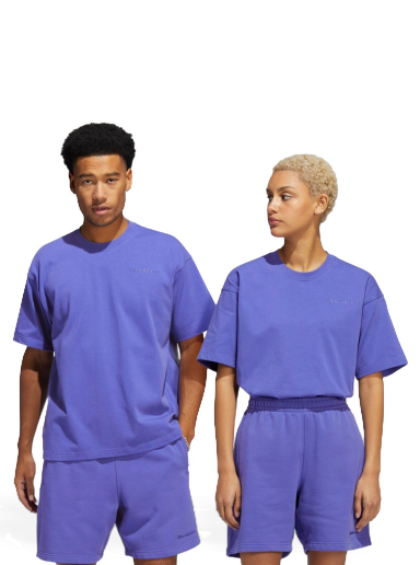 Тениска adidas Originals Pharrell Williams Basics Tee Лилаво | HF9948