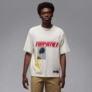 Тениска Jordan Jordan Flight Essentials T-Shirt (Plus Size) Бяло | HJ2366-133, 4