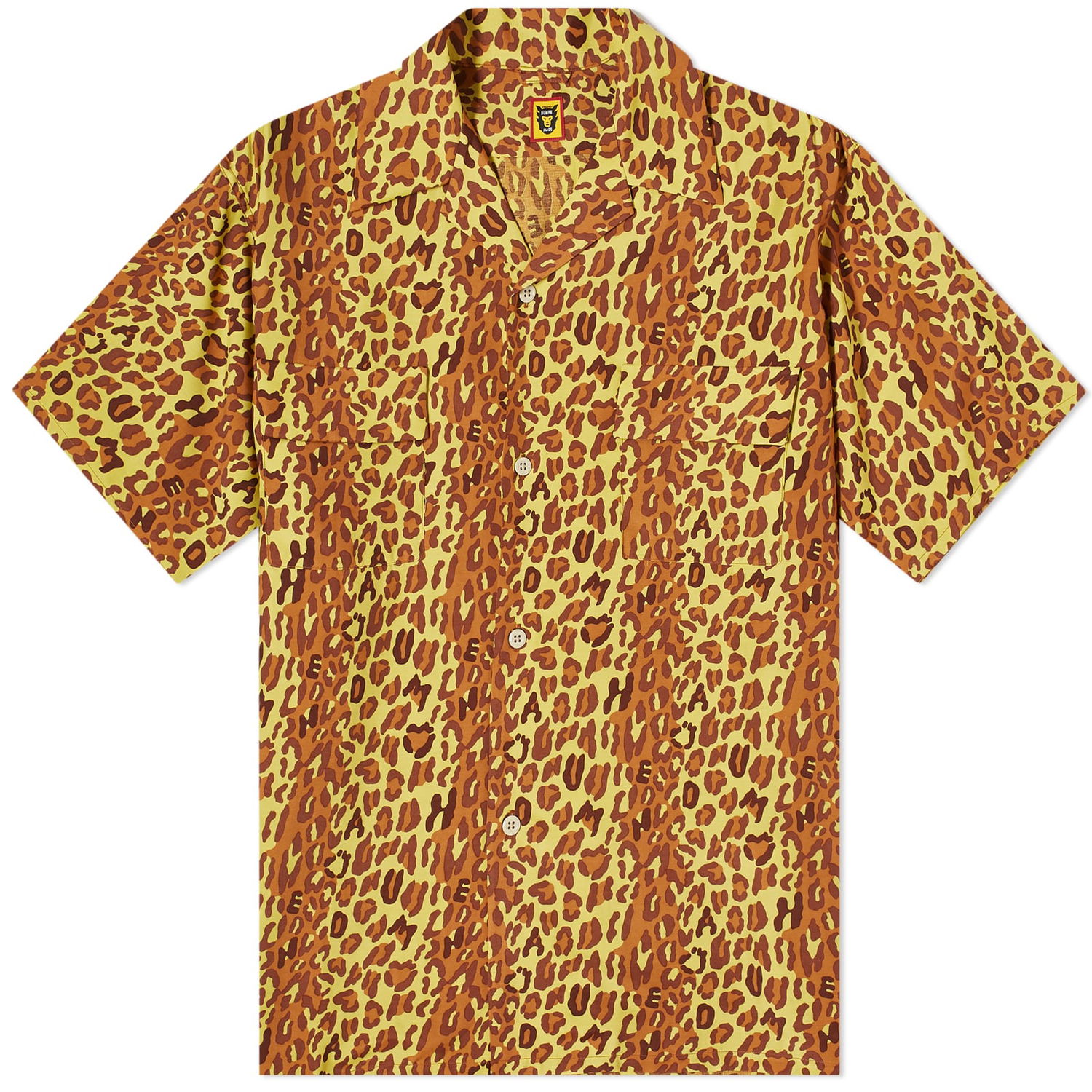 Риза Human Made Vacation Leopard Shirt Жълто | HM27SH021-Y, 1