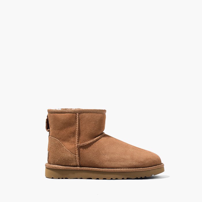 Кецове и обувки UGG Classic Mini II Chestnut Бежово | 1016222CHE, 1