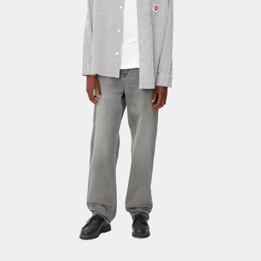 Дънки Carhartt WIP Pierce Pant "Black light stone washed" Сиво | I025268_89_47, 4