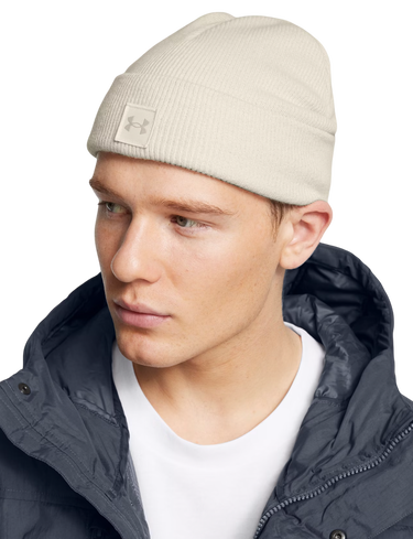 Шапка Under Armour Halftime Shallow Cuff Beanie Бяло | 1379990-110, 1