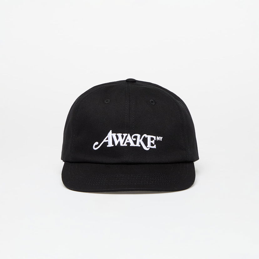 Шапка Awake NY Classic Dad Hat Black Universal Черно | AWK-F24-HT207-BLK