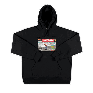 Суитчър Supreme Thrasher x Hooded Sweatshirt Черно | FW21SW98 BLACK, 0
