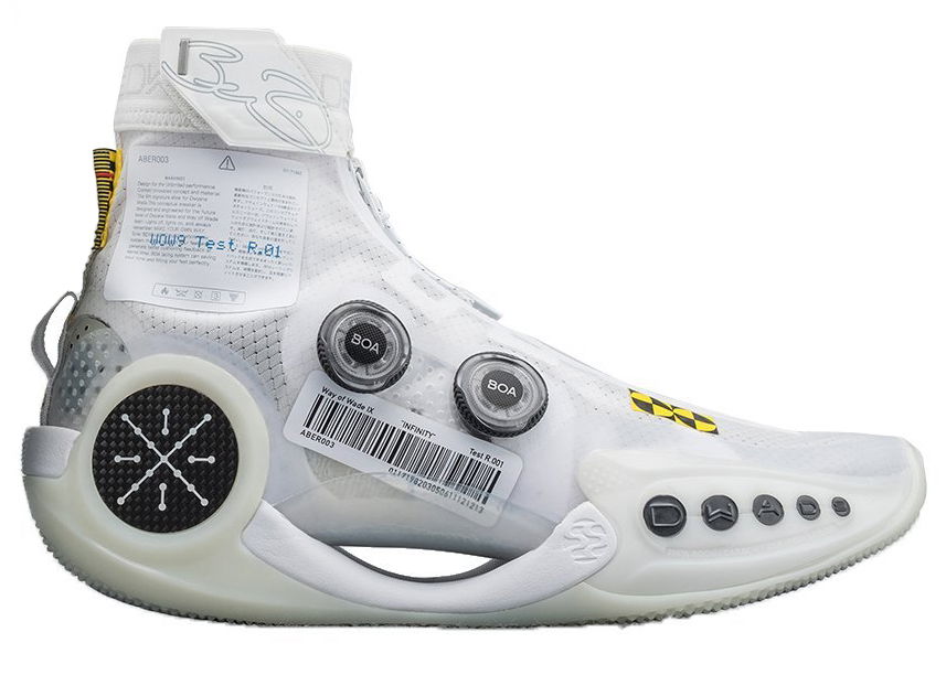 Кецове и обувки Li-Ning Way of Wade 9 Infinity Test R1 Бяло | ABER003-7, 0