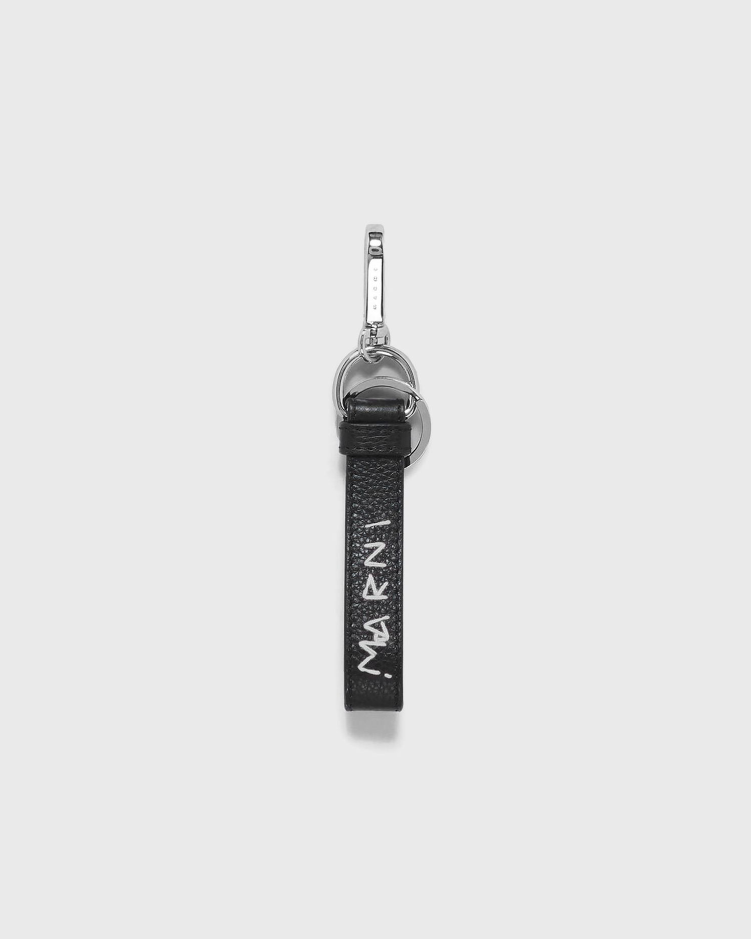 Ключодържатели Marni Marni Leather Keychain Черно | PCMI0018A2-00N99, 1
